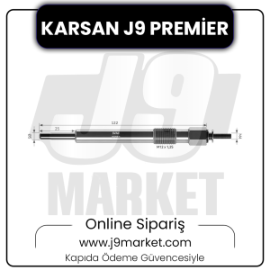 Isıtma Bujisi | KARSAN J9 PREMİER 2.8 | SVAC K590301